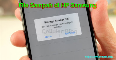 File Sampah di HP Samsung