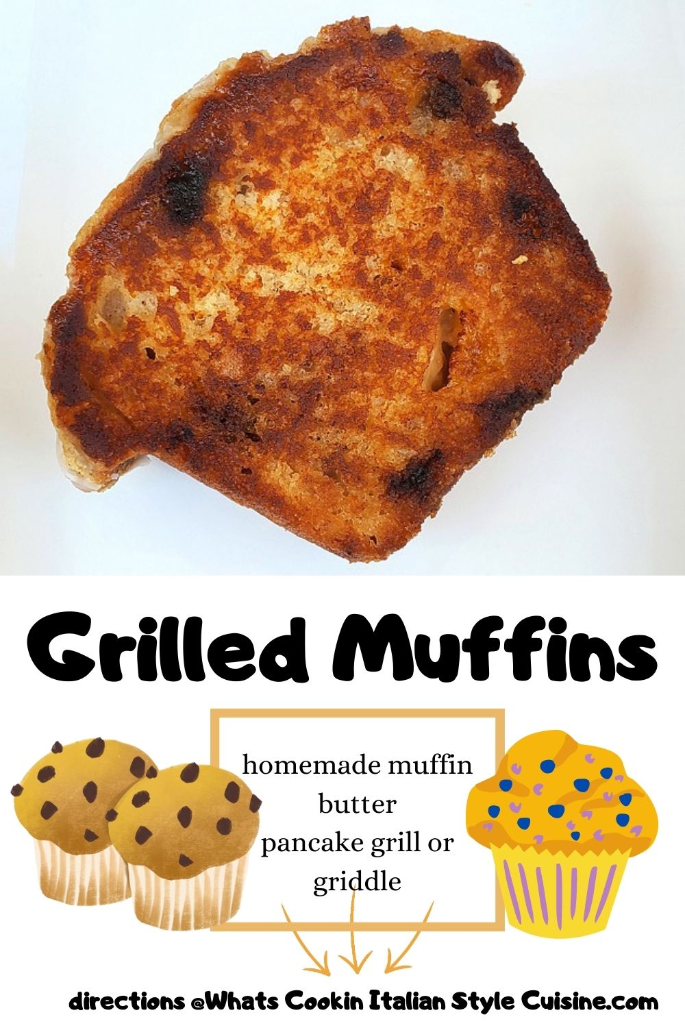 pin for later how to grill muffins