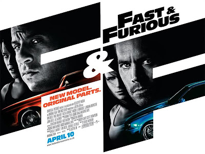 Fast and Furious UK Quad Poster