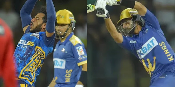Hassan Ali makes Shoaib Malik's heroics go waste. 