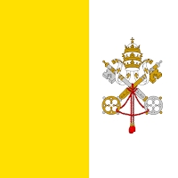 Bandeira do Vaticano.