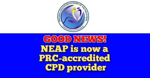 NEAP is now a PRC-accredited CPD provider