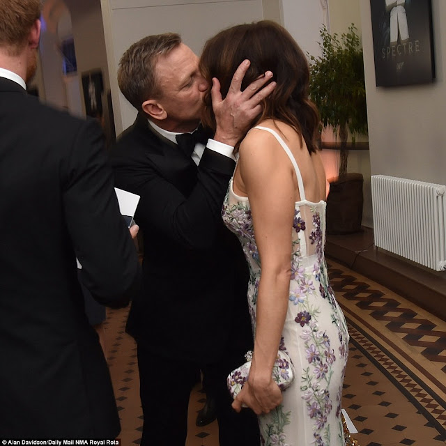 The Duchess Of Cambridge, Prince William And Harry Attended Spectre Premiere