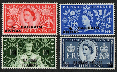 1953 Coronation Of Queen Elizabeth II Pre-decimal Stamp Set Australia