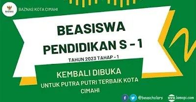 Beasiswa Pendidikan Baznas Kota Cimahi