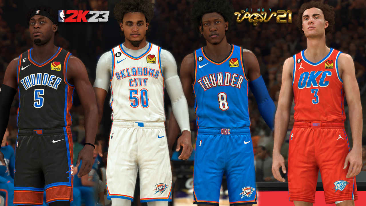 NBA 2K23 Realistic City Edition Jerseys Pack 2