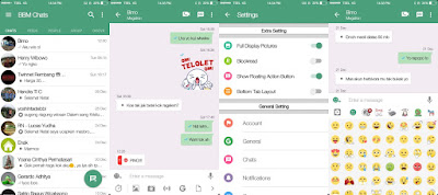 Kumpulan BBM Mod Versi 3.2.2.8 Apk Terbaru Clone dan Unclone