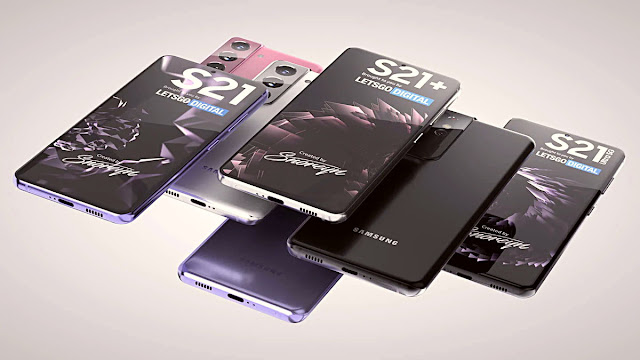 LetsGoDigital, yaklaşan Samsung Galaxy S21 Serisi telefonların pazarlama resimlerini aldı ve kaynaklarını korumak için bunları, XDA-Dev'in Max Weinbach'a göre renkler biraz kapalıyken "tasarım% 100" olan renderlara dönüştürdü.