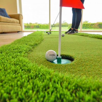 FORB Professional Putting Mat, Practise Your Putting Skills With This Giant Golf Mat At Home Or Office