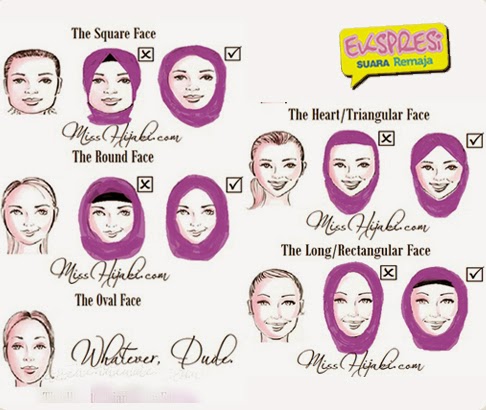 cara make up untuk muka oval cara berhijab sesuai bentuk muka tips berhijab hijab