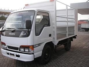  ISUZU  TRUK  BUS ISUZU  ELF NHR NKR 55 BOX  ALUMUNIUM 