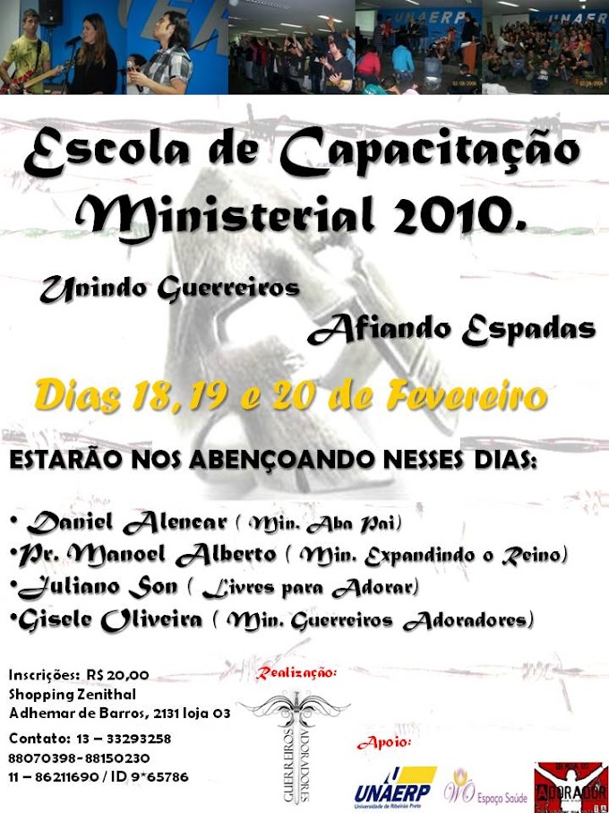 ESCOLA DE CAPACITAÇÃO MINISTERIAL