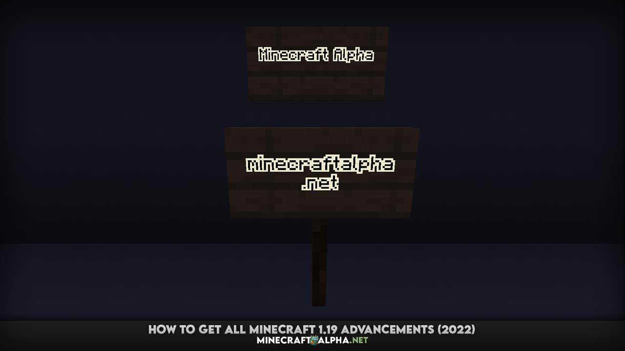 How to Get All Minecraft 1.19 Advancements (2022)