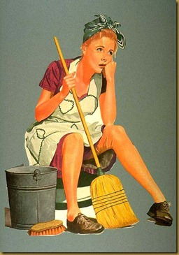 Cleaning House Clipart