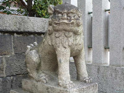 野田恵美須神社狛犬