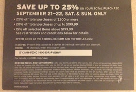 REI friends and family coupon