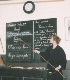 Salle 1890 du musée, photo du tournage du film de Sabine Azéma « oh, Carroll ! », 1994.