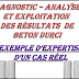 PDF: " Diagnostique- Analyse et Exploitation des Résultats de Béton Durci "  