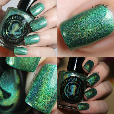 Octopus Party Nail Lacquer Clover Shield