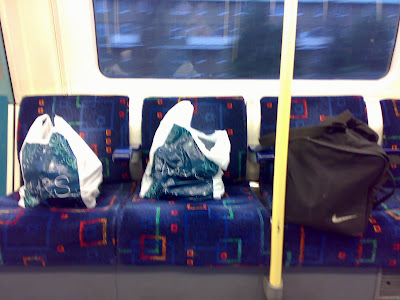 Shopping on the Tube