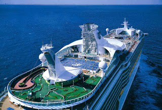 Close Up View of Royal Caribbean's Adventure of the Seas - Coming to New York