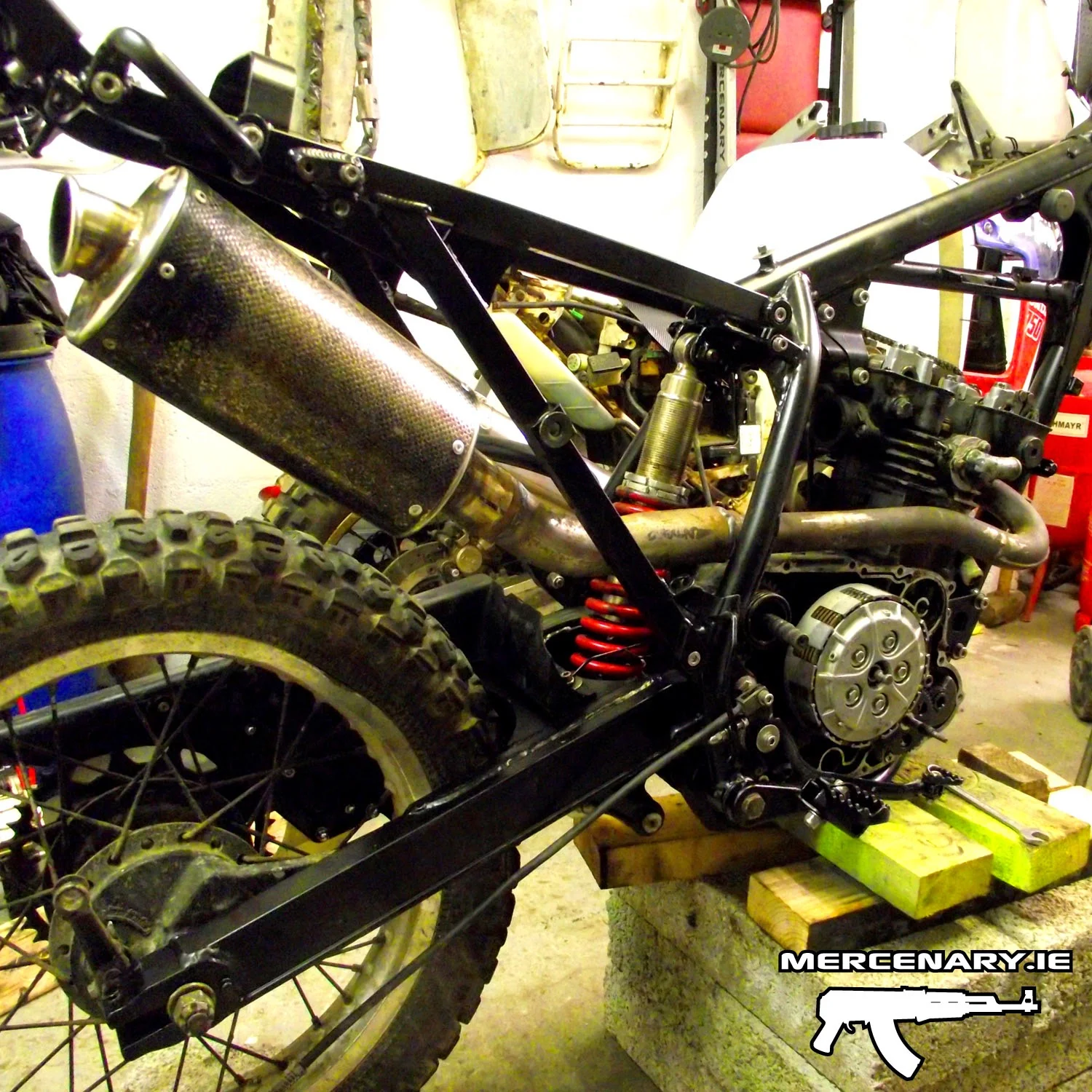 Mercenary Garage - Stealth KLR 250