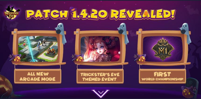 Mobile Legends Patch 1.4.20 New Arcade Event Mode Tricskster Eve and M1 