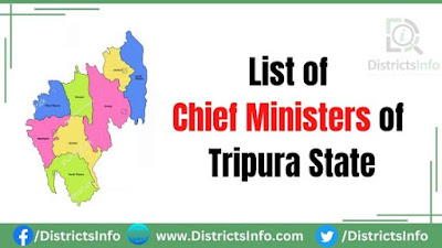 List of Chief Ministers of Tripura State