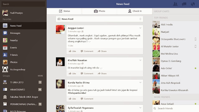 Facebook for Windows