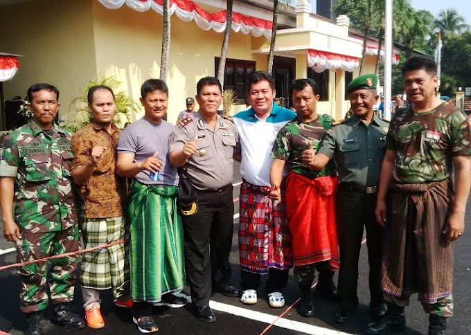 Camat Tapos Apresiasi Lomba Olahraga Tiga Pilar di Polres Depok