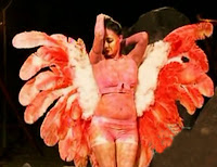 Vidushi as a Flamingo