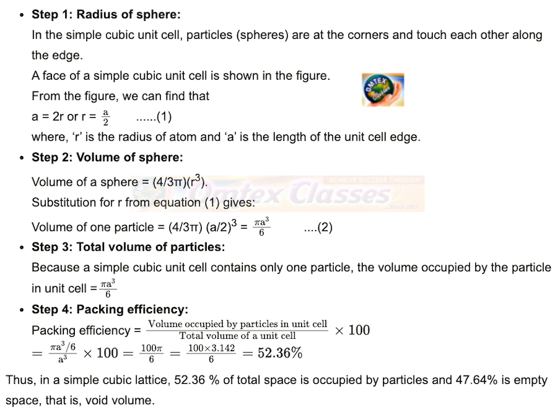 Chapter 1: Solid State  Balbharati solutions for Chemistry 12th Standard HSC Maharashtra State Board chapter 1 - Solid State 2020 - 2021