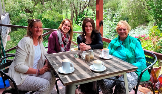 morning tea at Stirling Cottage in Harvey