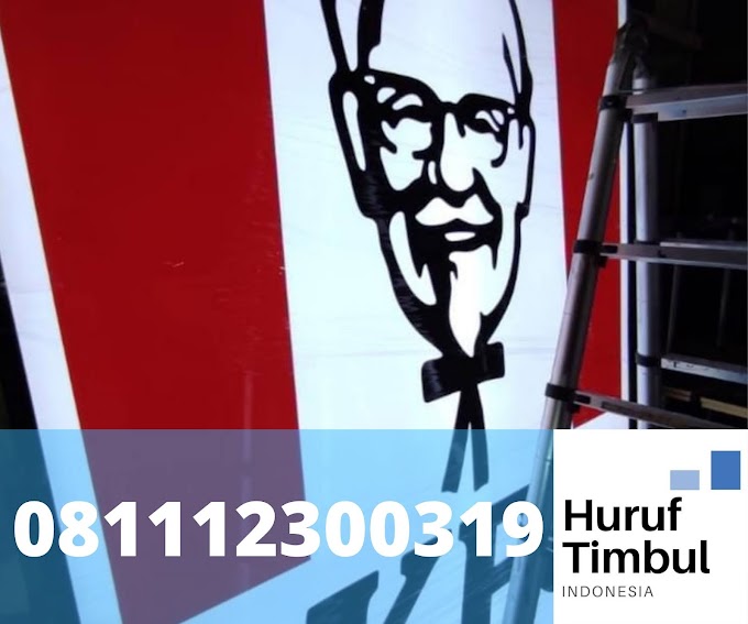 JASA PEMBUATAN NEONBOX KFC | 081112300319