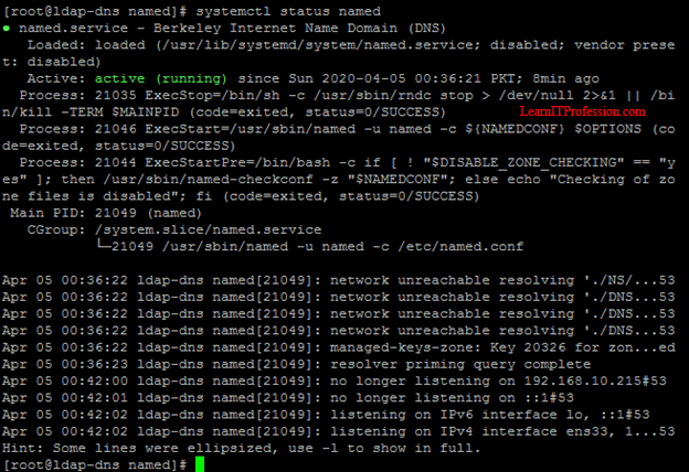 how disable ipv6 in dns server of centos 7