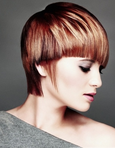 Groovy Two Tone Short Haircut 2014 