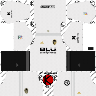  and the package includes complete with home kits Baru!!! Valencia CF 2018/19 Kit - Dream League Soccer Kits