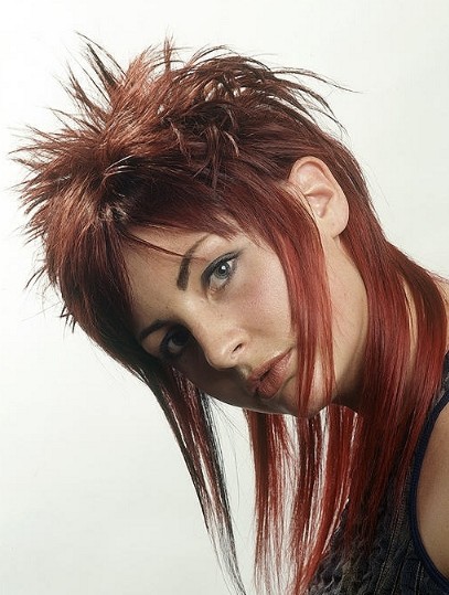 Punk Hair Gothic Trend Style