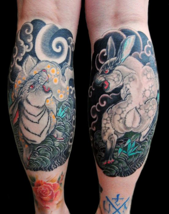 Rabbit Fight Levi Walker Polzin Posted by Under The Needle Tattoo at 841