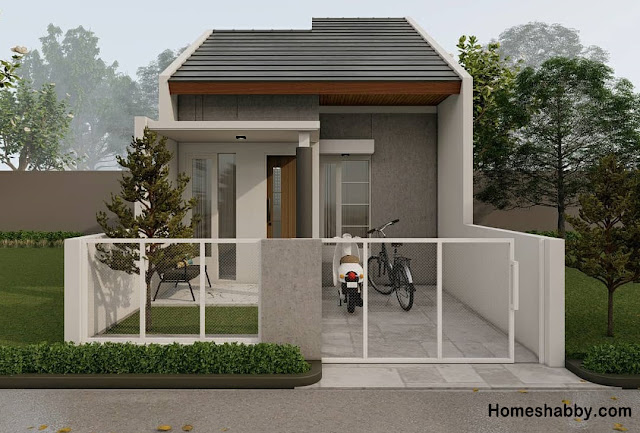  Desain  dan Denah Rumah  Minimalis  Ukuran 5 x  12 M Terlihat 