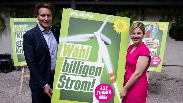 "Wähl billigen Strom" plakatierten die Grünen vor geraumer Zeit im Wahlkampf.