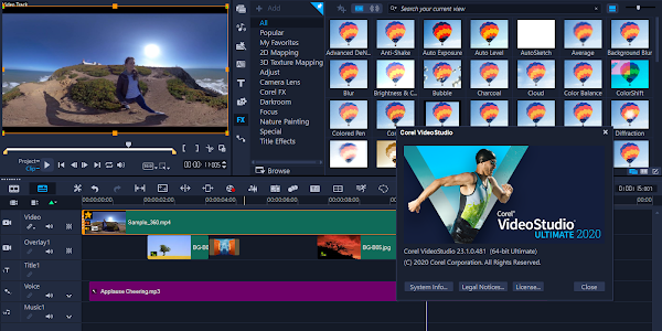 Corel VideoStudio Ultimate 2020 v23.1.0.481 Full version