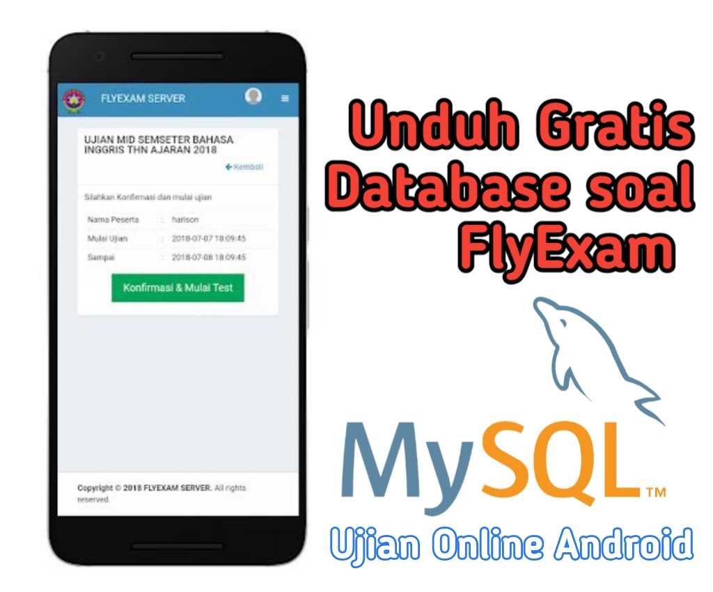Database FlyExam Server