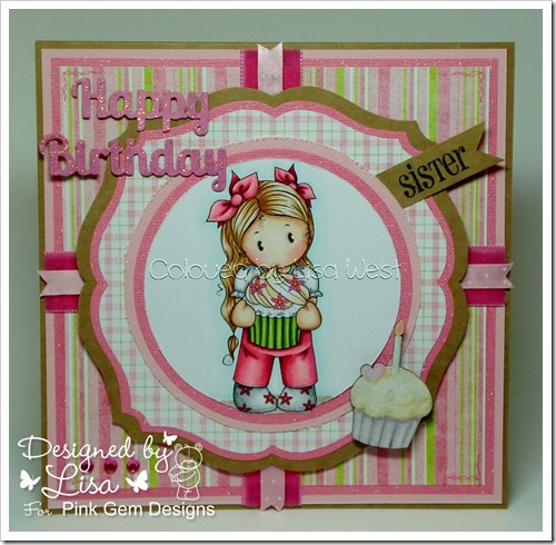 Chloe with Cupcake (2)