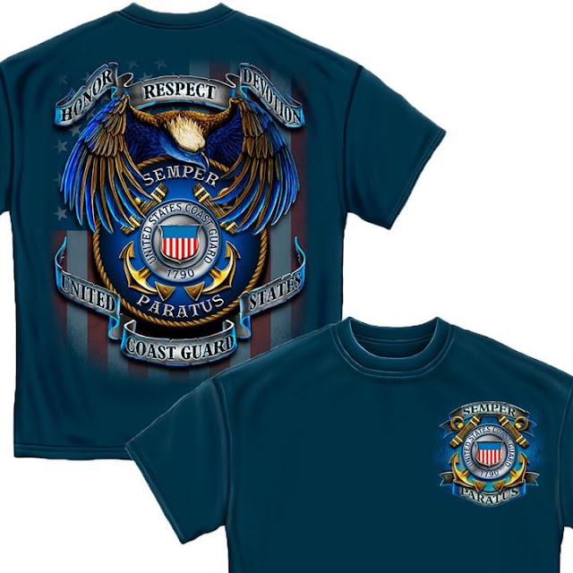 coast guard t-shirt