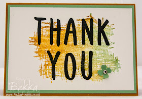 Layered Letters and You've Got This Thank You Cards by Stampin' Up! UK Independent Demonstrator Bekka - check them out here