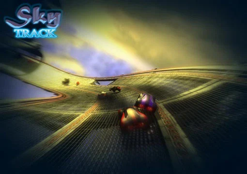 لعبة سباق السيارات في الفضاء Sky Track كاملة ومجانية