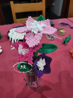 Macrame Flowers Bouquet