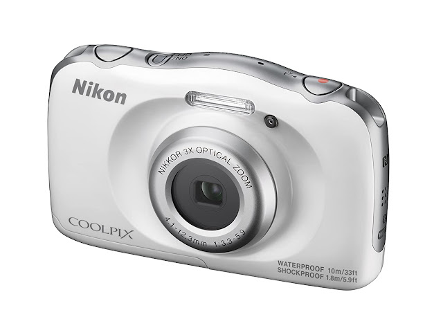 Nikon Coolpix W100 Camera (White)