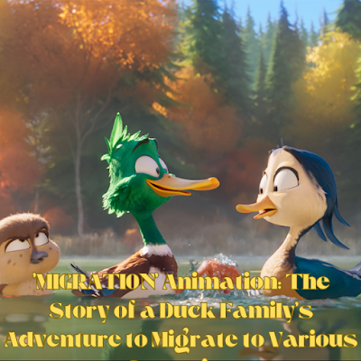 'MIGRATION' Animation: The Story of a Duck Family's Adventure to Migrate to Various Countries